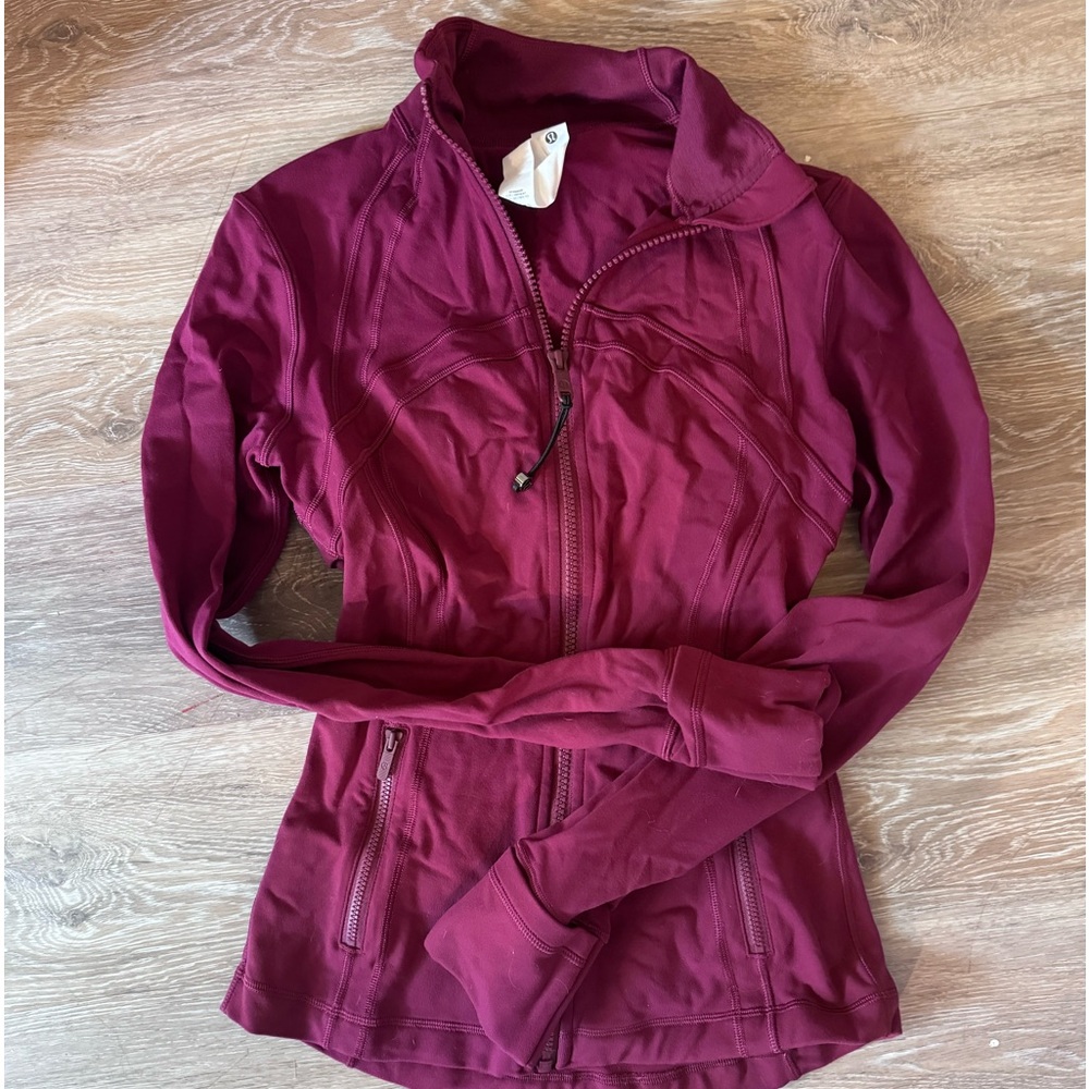 Lululemon define jacket deep luxe size 2